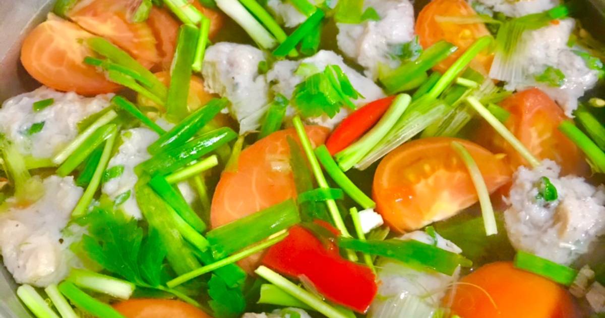 Canh ngót cá thát lát