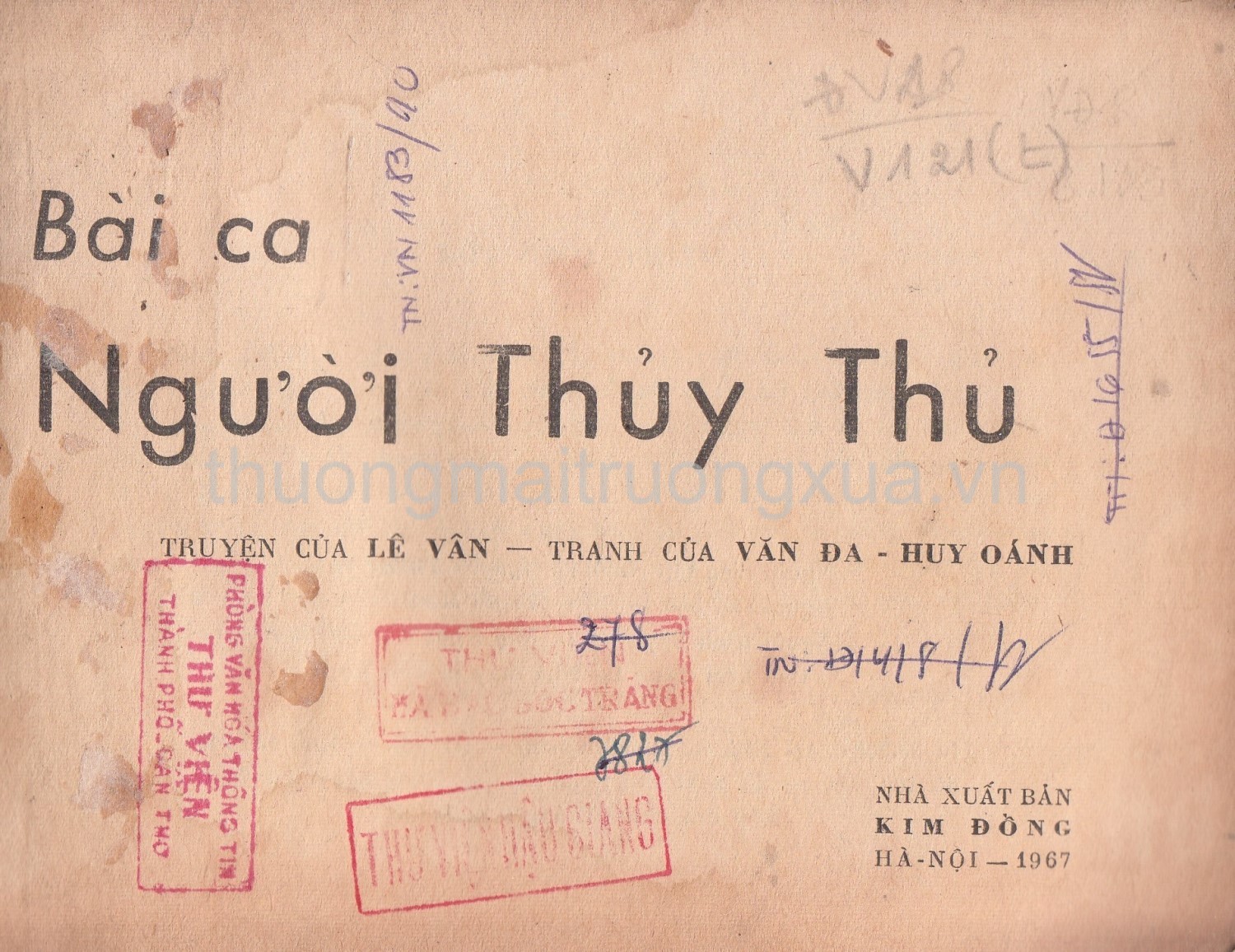 Bài ca người thủy thủ - Trang 1