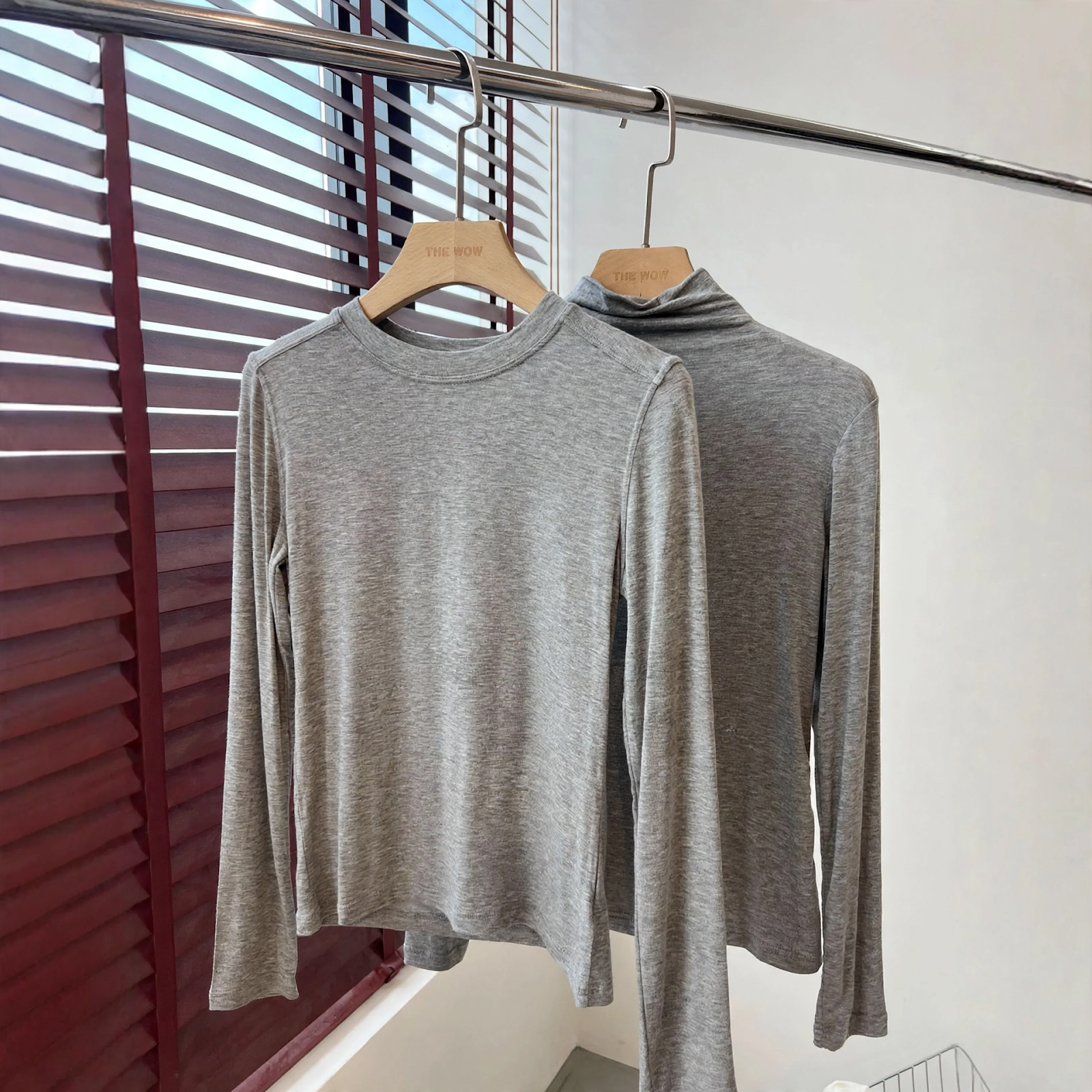 Damen-Kaschmir-Unterziehshirt