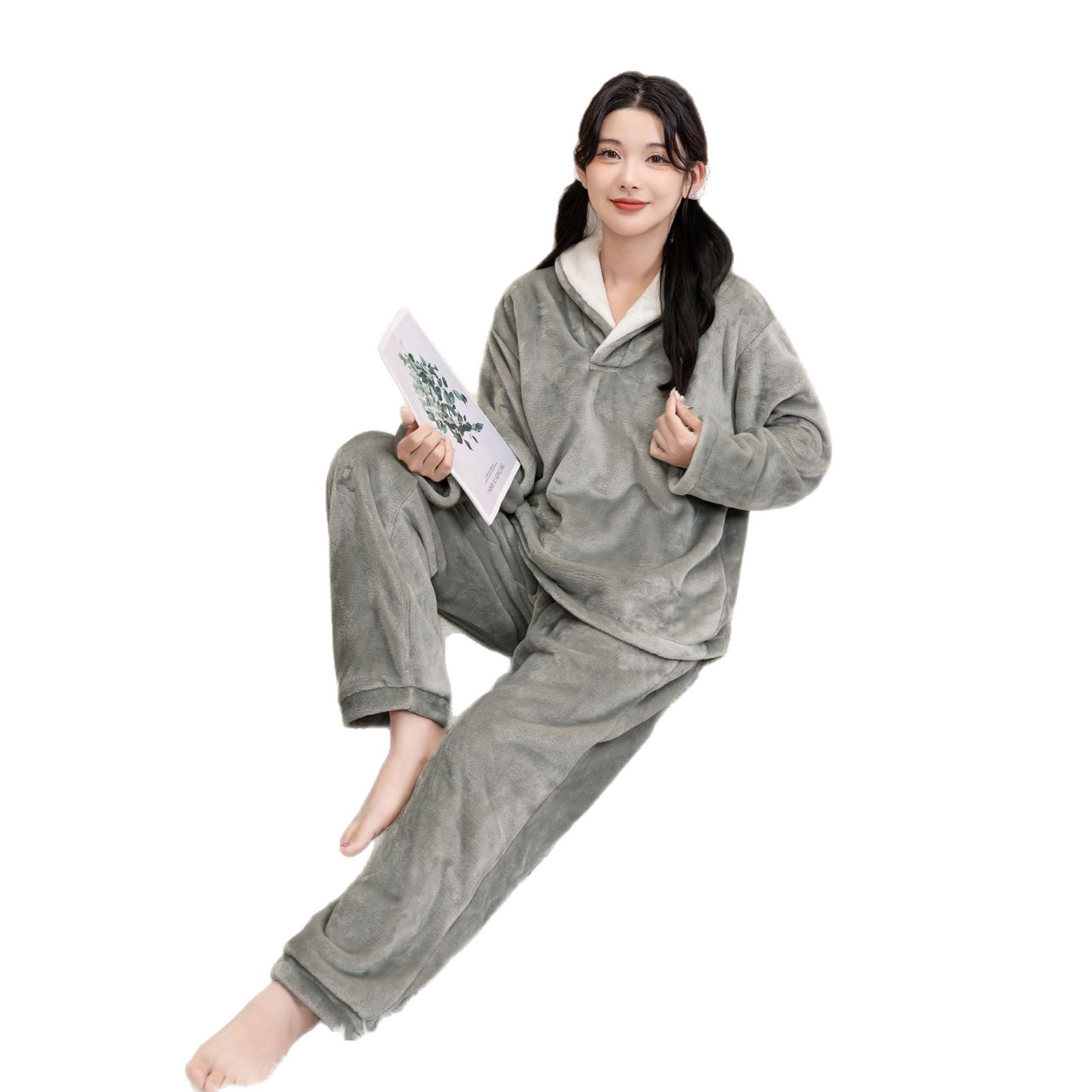 Couples' Loungewear, Flannel, Padded, Warming