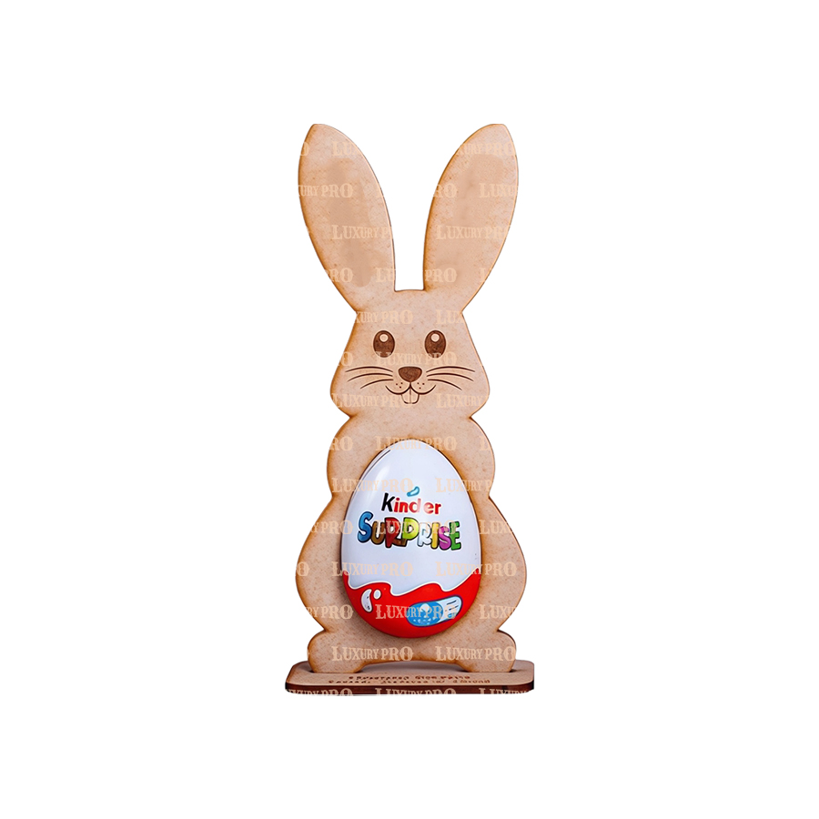 Single-layer Wooden Egg Rack