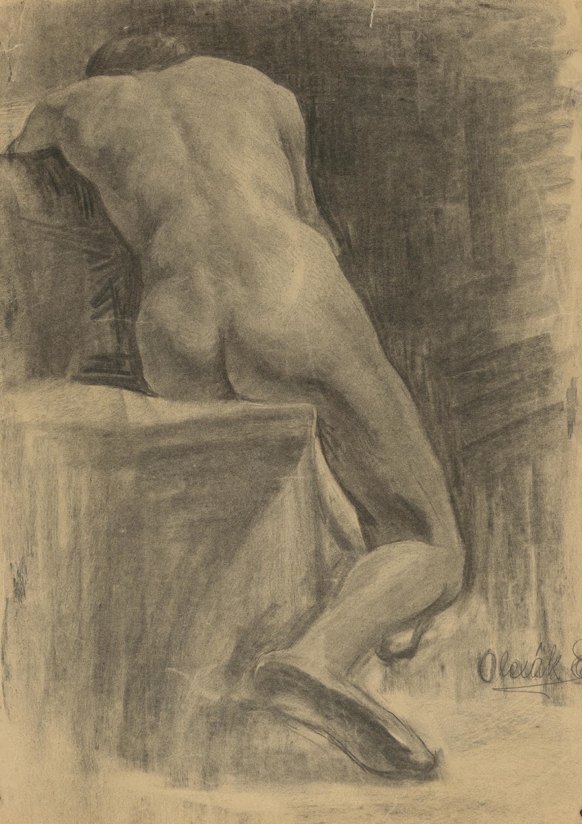 Study of a Seated Man 19101920