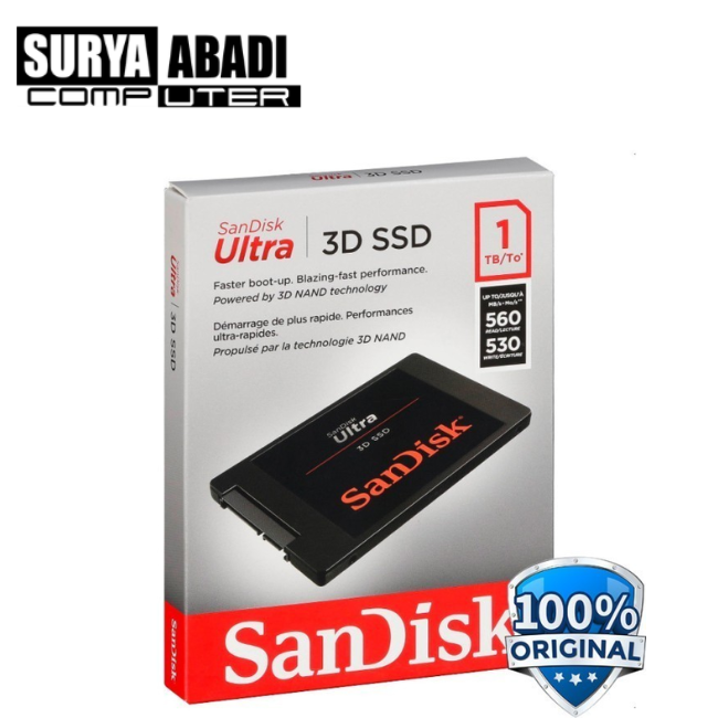 SSD SANDISK 3D 1 TB