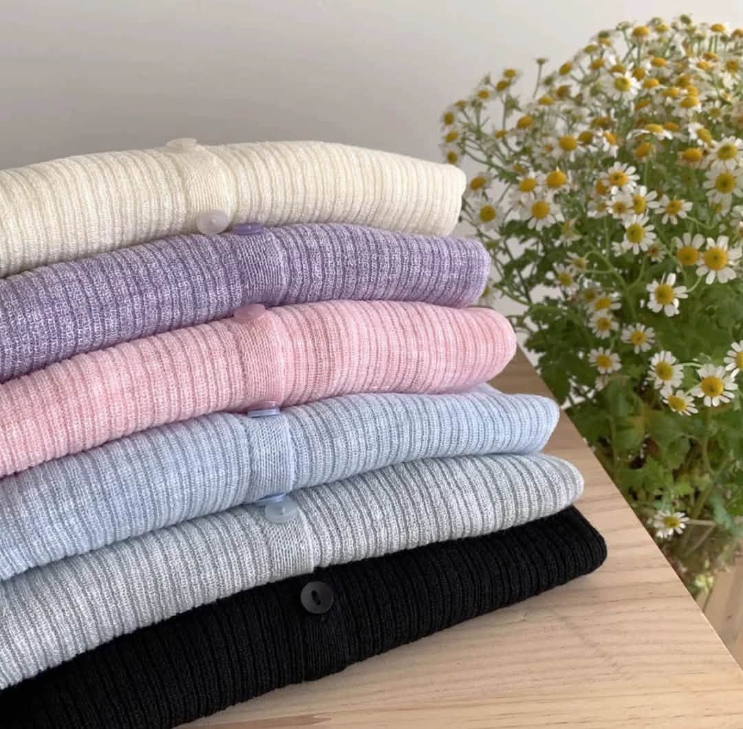 Áo khoác len cổ tròn trụ XONXEN SHOP 8105 – Image 3