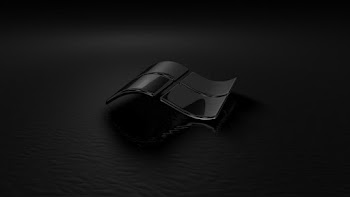 Black Windows Logo Wallpaper