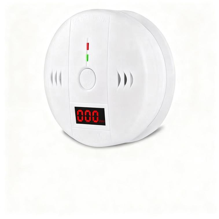 Carbon monoxide detector, model 188, with LED display