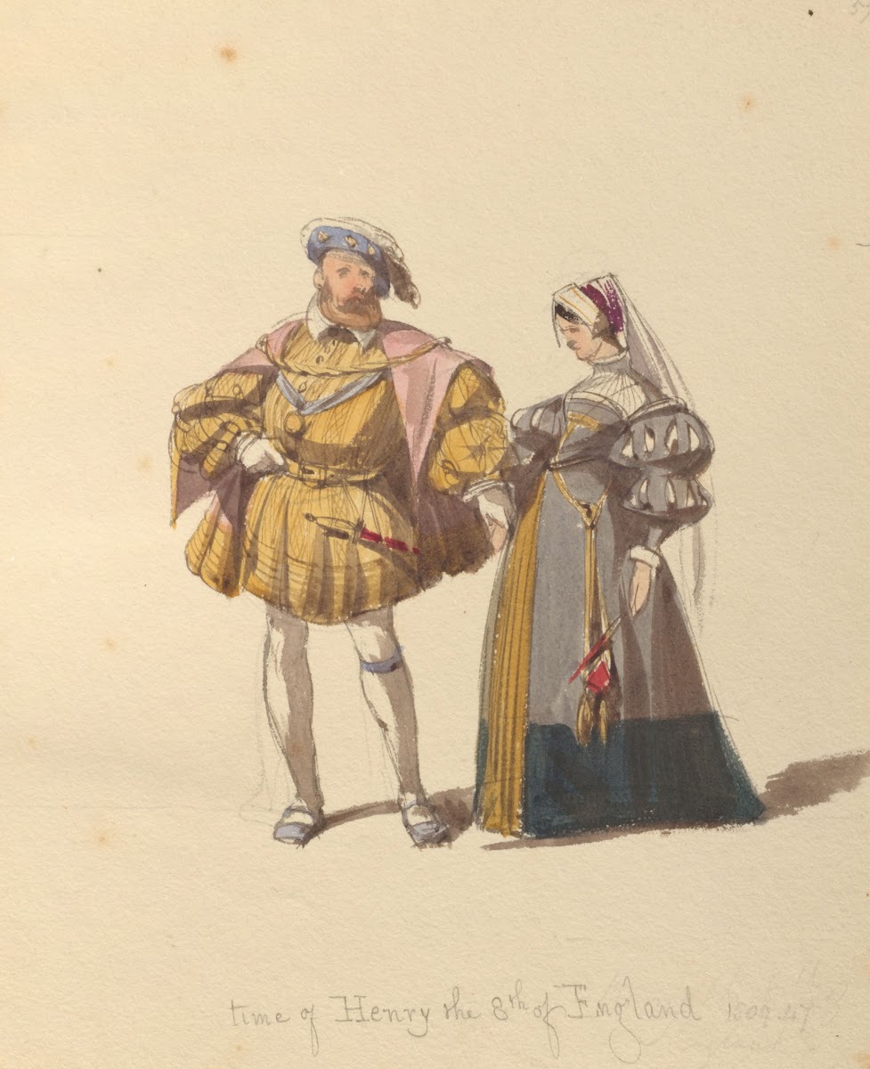 Sketches of costume Pl122 1842