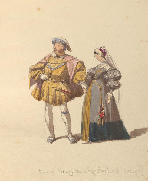 Sketches of costume Pl122 1842