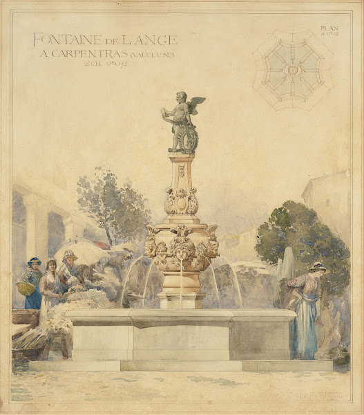 Projet Pour La Fontaine De Lange À Carpentras