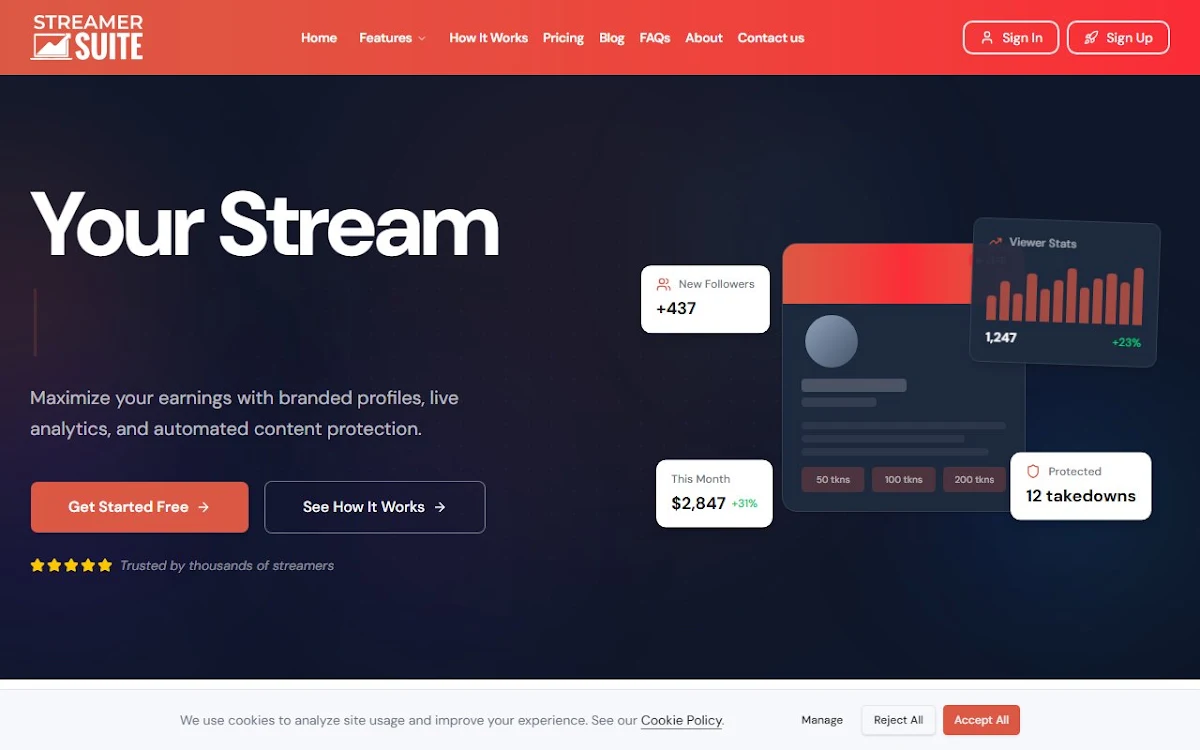 Captura de StreamerSuite