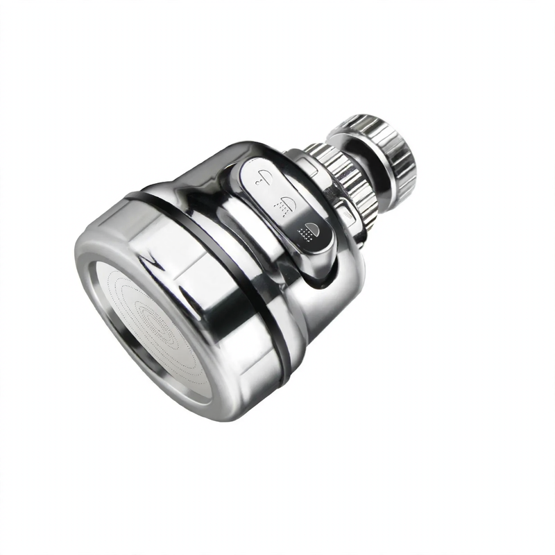 Retractable faucet attachment, 360° swivel