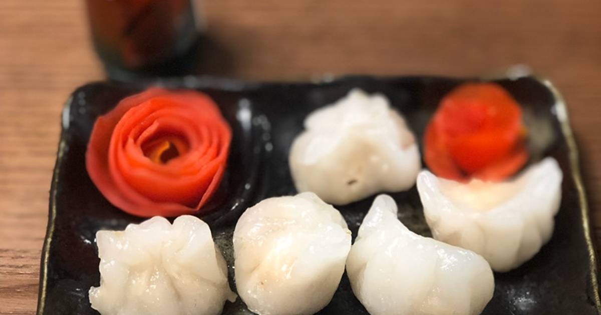 Há cảo nhân tôm tươi