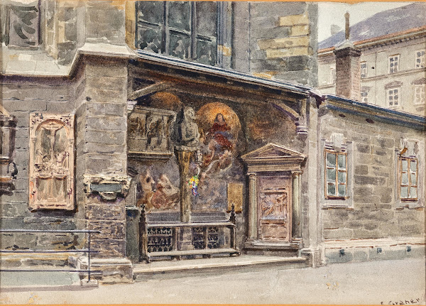 Zahnwehherrgott at the choir of Saint Stephens