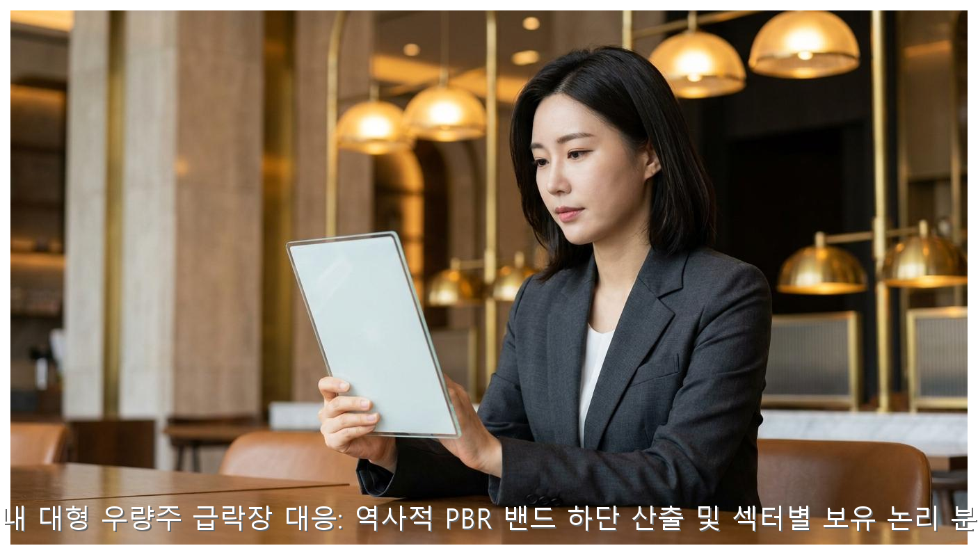 국내 대형 우량주 급락장 대응: 역사적 PBR 밴드 하단 산출 및 섹터별 보유 논리 분석 핵심 안내 및 분석 인포그래픽 (3)