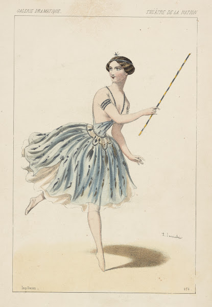 Melle Carlotta Grisi dans La filleule des fées 2e acte 1849