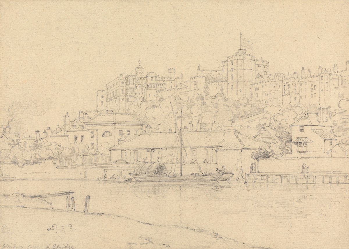 Windsor Castle from the Brocas 1802