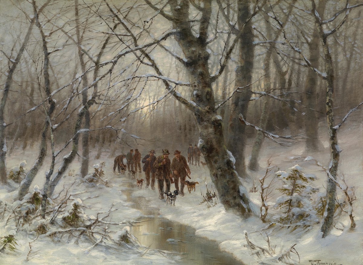 JäGer Im Winterwald