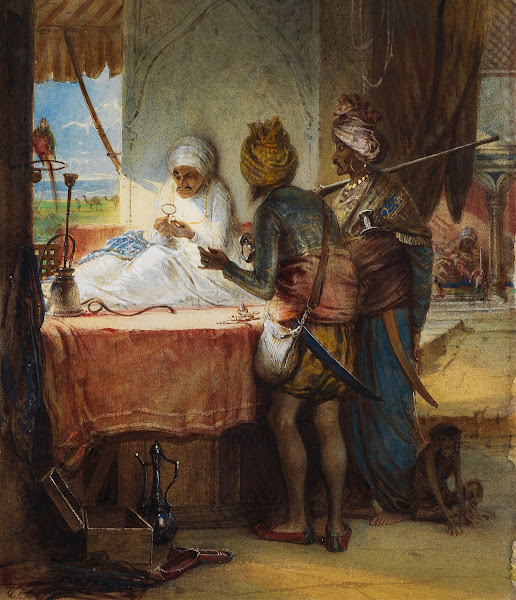 Sikh Soldiers Bargaining for a Diamond
