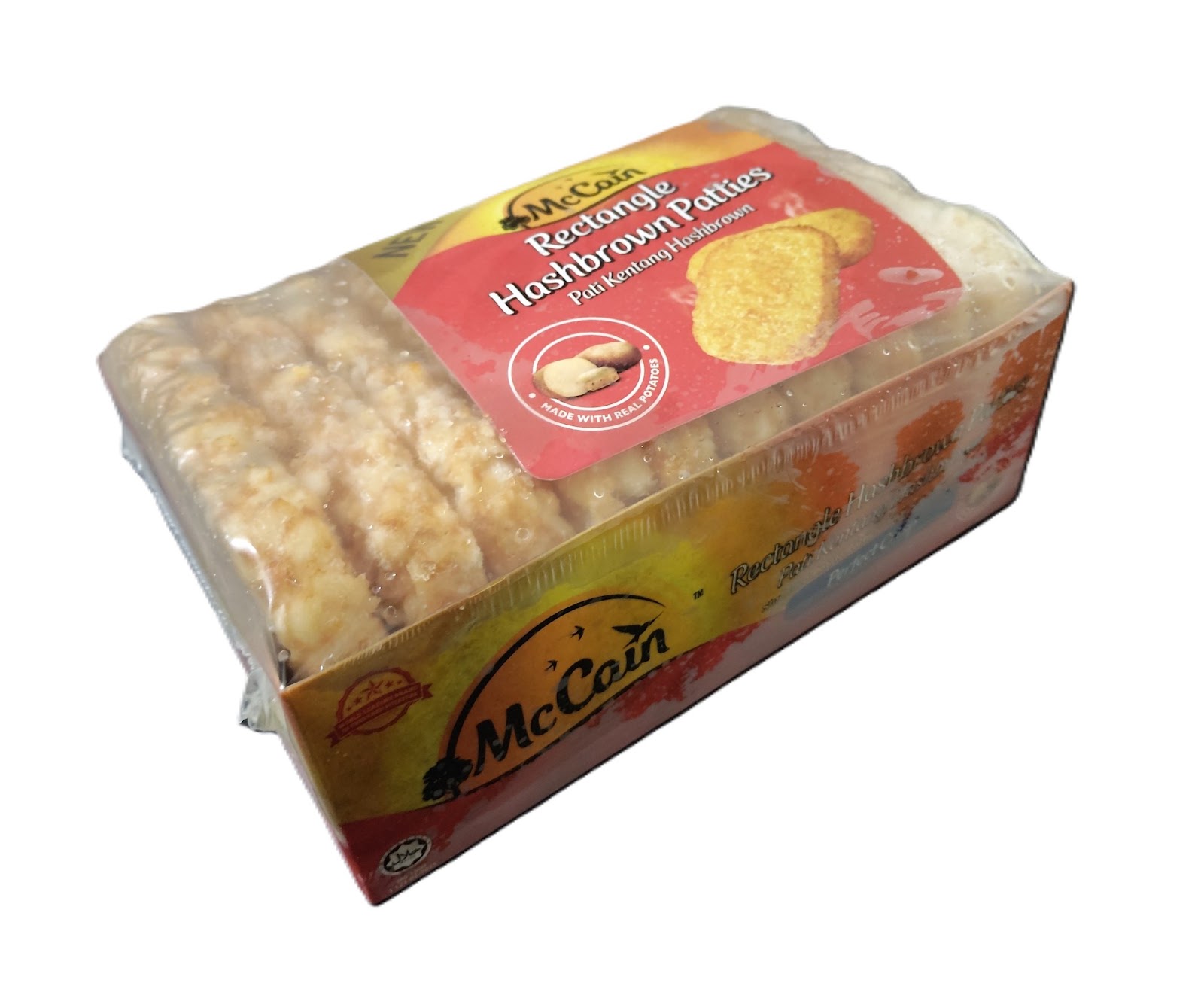 Mccain Rectangle Hashbrown 650g 10Pcs