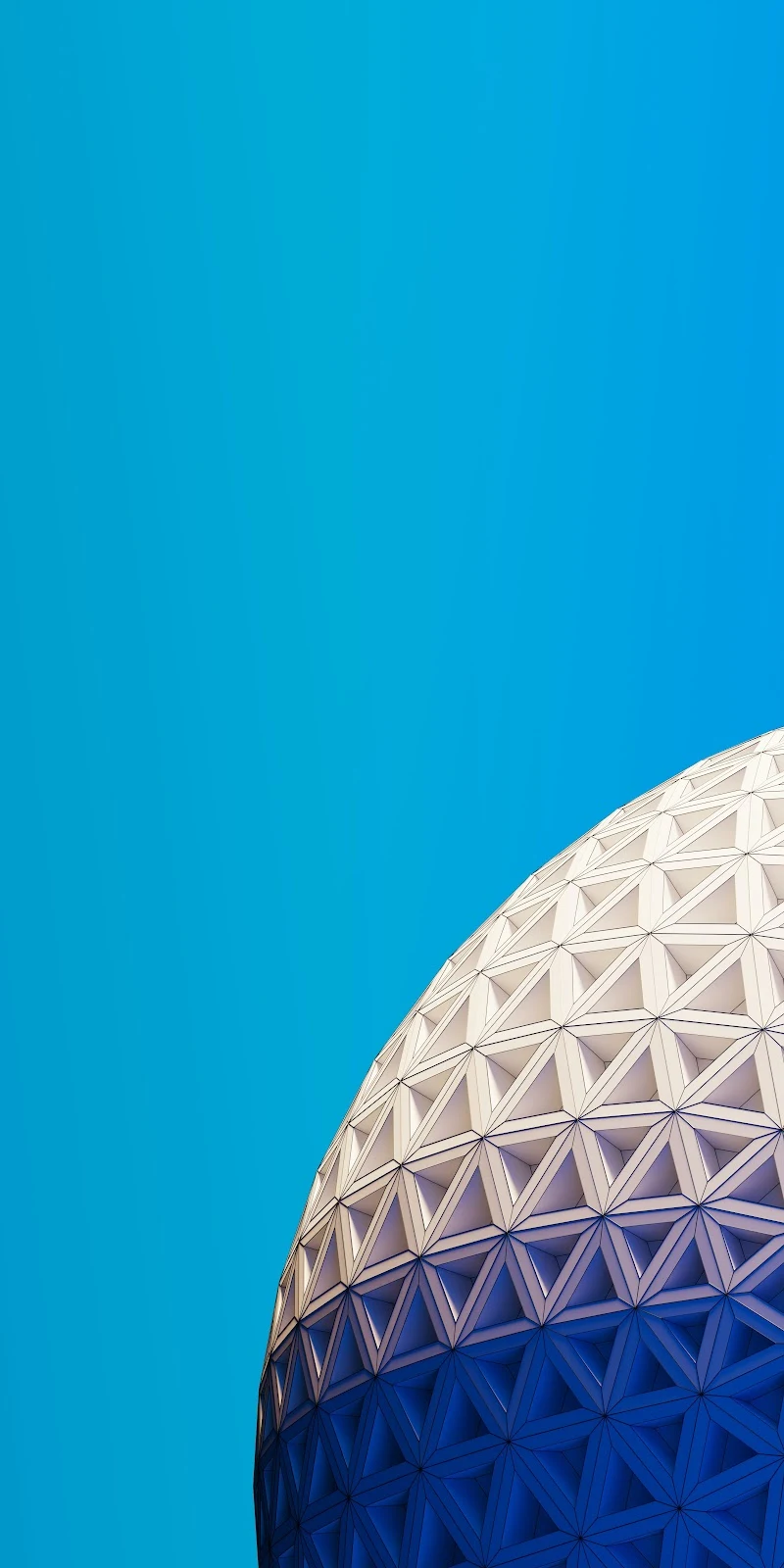 Spaceship Earth at Epcot - Architectural Photography 5K iPhone Wallpaper (4000x8000)