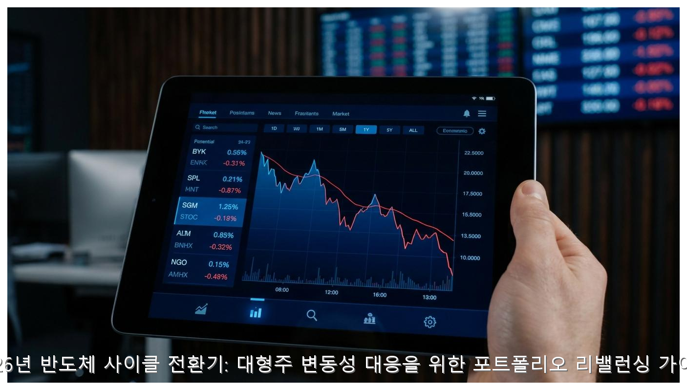 2026년 반도체 사이클 전환기: 대형주 변동성 대응을 위한 포트폴리오 리밸런싱 가이드 핵심 안내 및 분석 인포그래픽 (8)