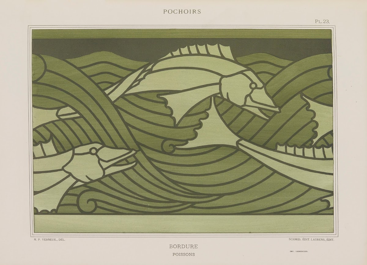 Bordure poissons 1898