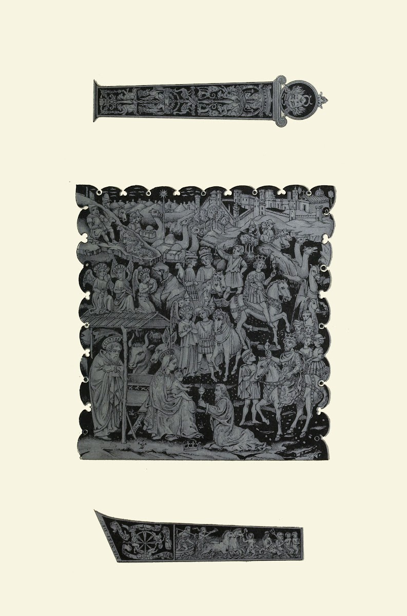 Metal work exhibited in specimens of Niello by Finiguerra and others 1852