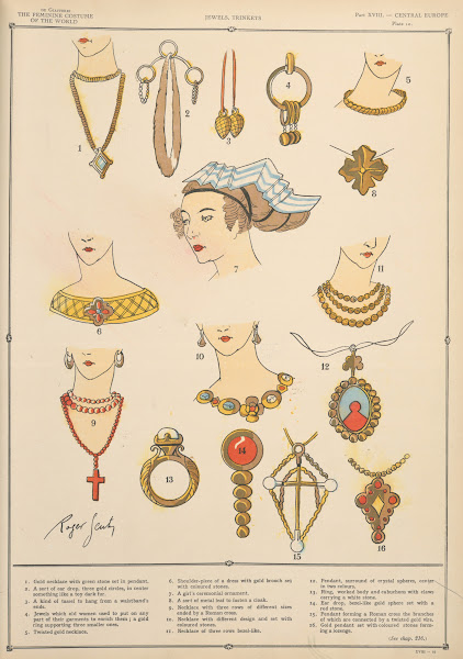 Central Europe  Jewels trinkets 1926 1927