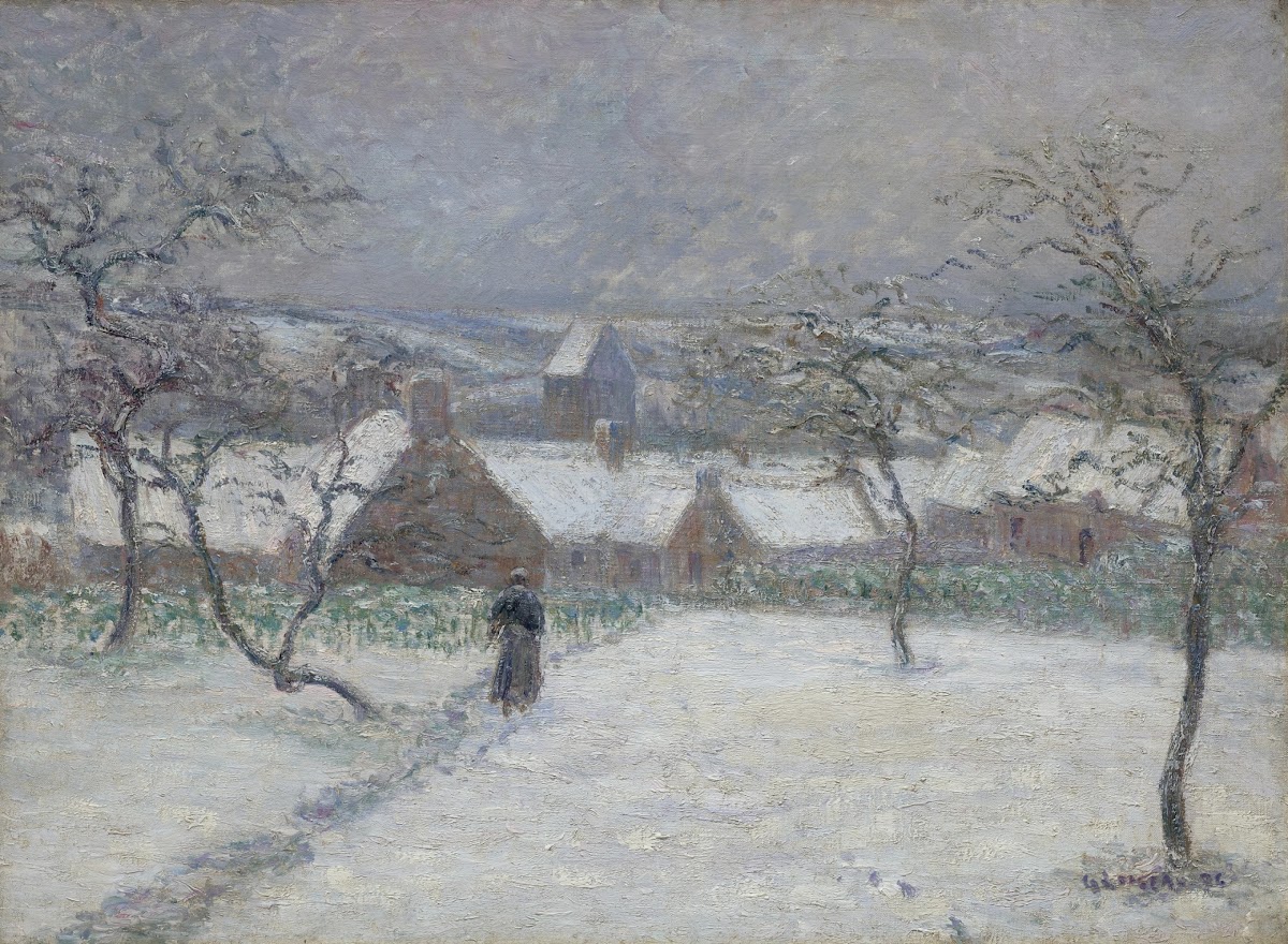 LaNeige à Mortain Manche 1894