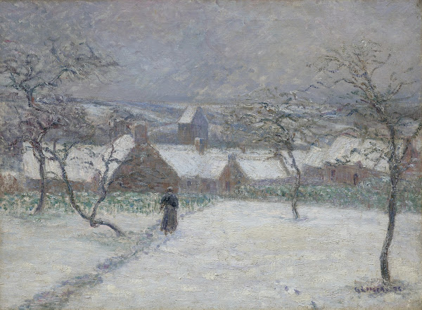 LaNeige à Mortain Manche 1894