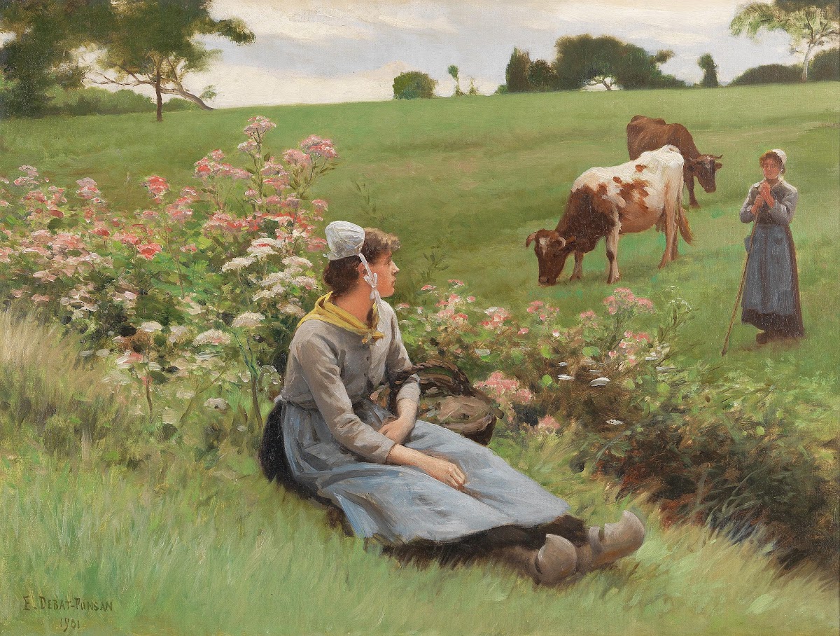 Resting in the Field 1901