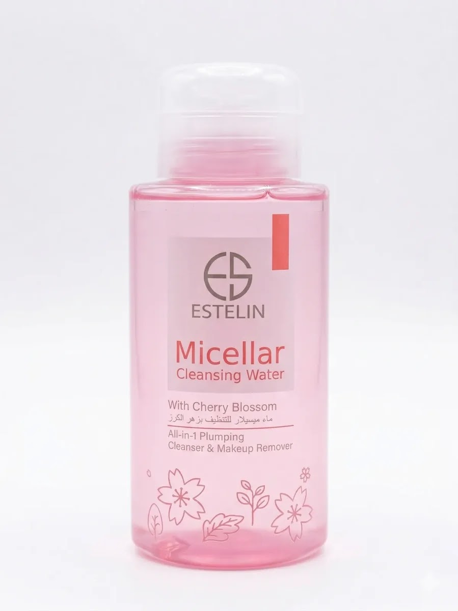 Estelin Micellar Cleansing Water with Cherry Blossom