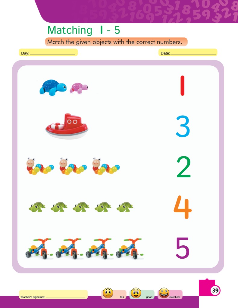 Maths/Let's Start Countdown Book A - Activity Book