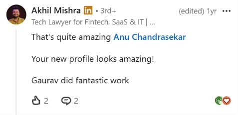 Akhil Mishra comment