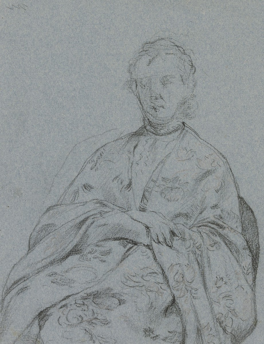 Bildnis Luise Scholderer 1879