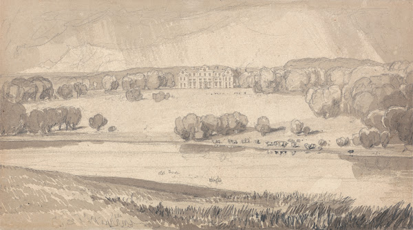 Raynham Hall Norfolk ca 1818