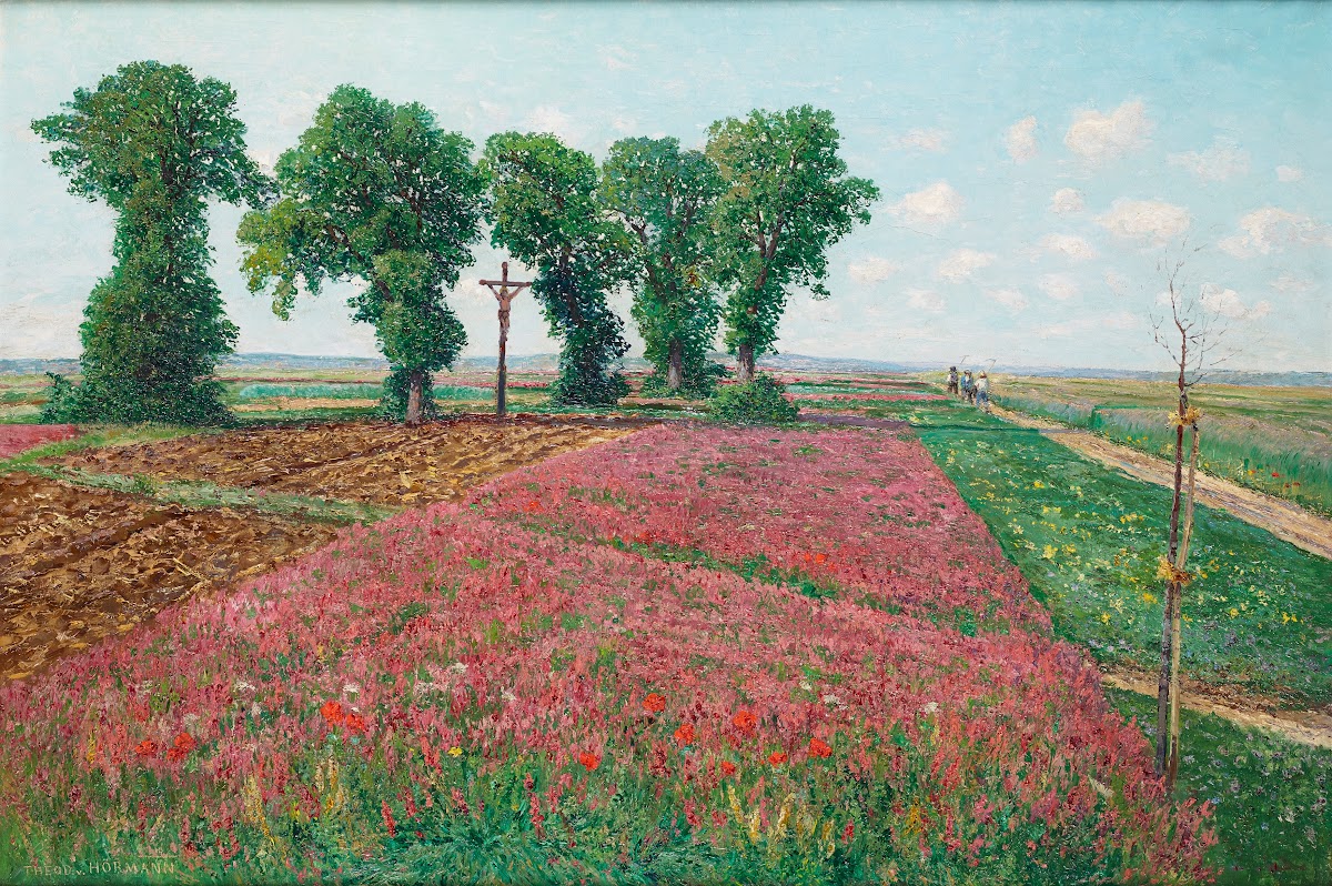 Das Große Esparsettenfeld In Znaim Iv 1893