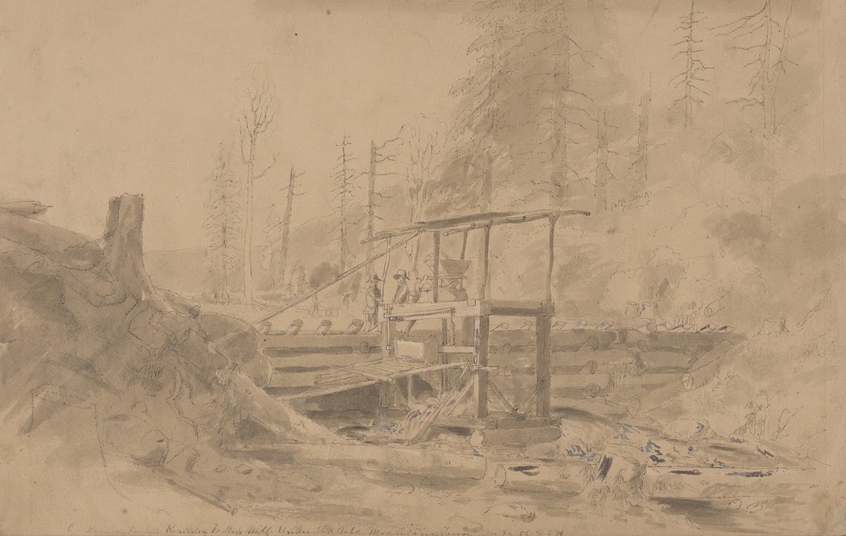 Kenedey Fosters mill under the Bald Mountain Tenn 1856
