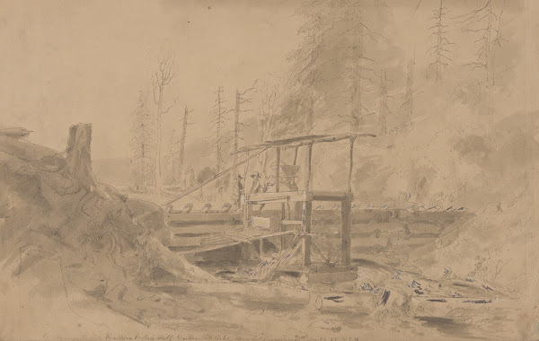 Kenedey Fosters mill under the Bald Mountain Tenn 1856