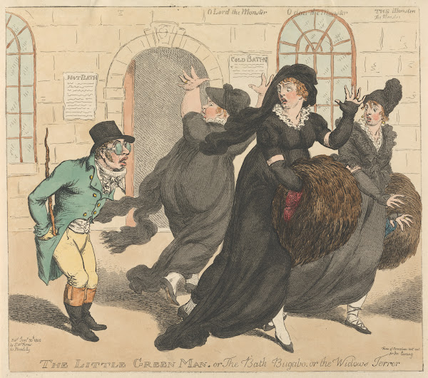 The Little Green Man or the Bath Bugabo or the Widows Terror 1802
