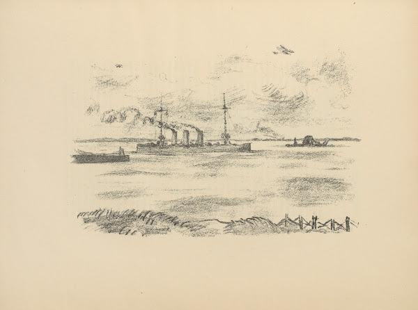Im Hafen von Libau 1916