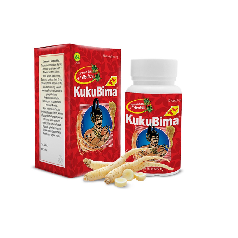 Alternative view of KUKU BIMA Ginseng Tribulus For Men Stamina Vitality 40 Capsules