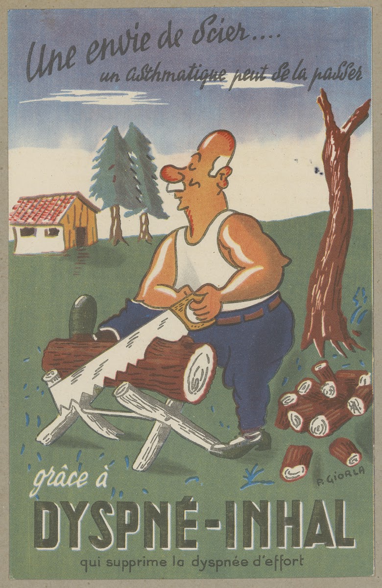Dyspné Inhal 1910 1950