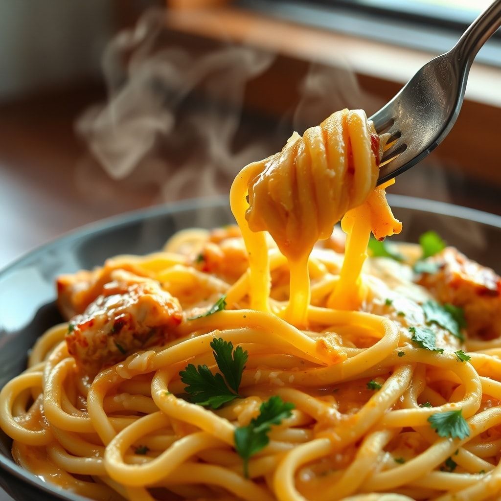 Cowboy Butter Chicken Pasta Recipe – Easy One-Pan Comfort Food finished