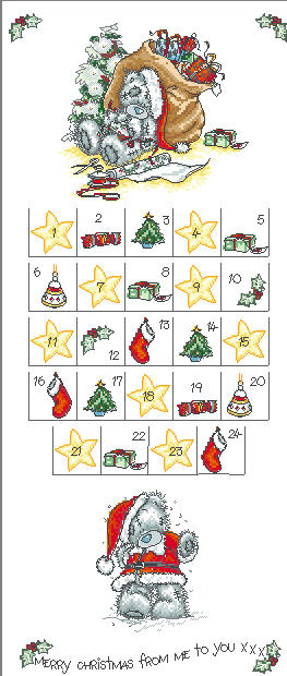 TT06 Tatty Teddy Advent Calendar