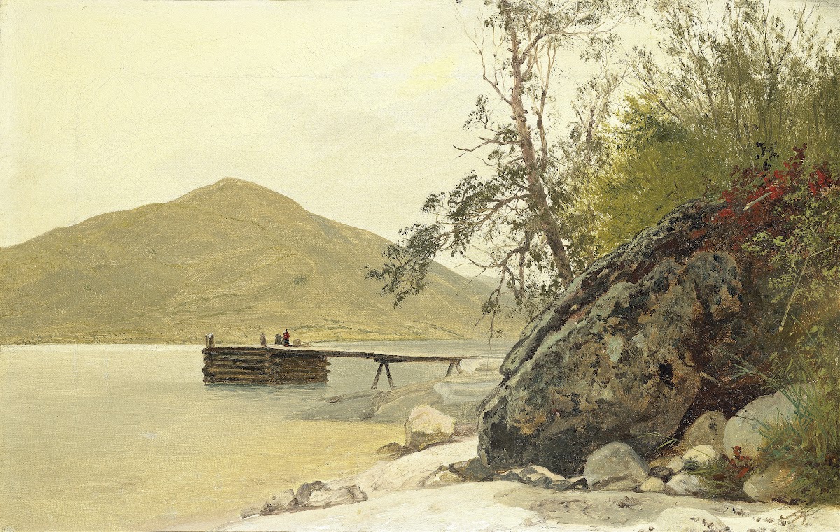 Landing at Sabbath Day Point c 1853