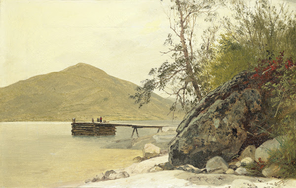 Landing at Sabbath Day Point c 1853