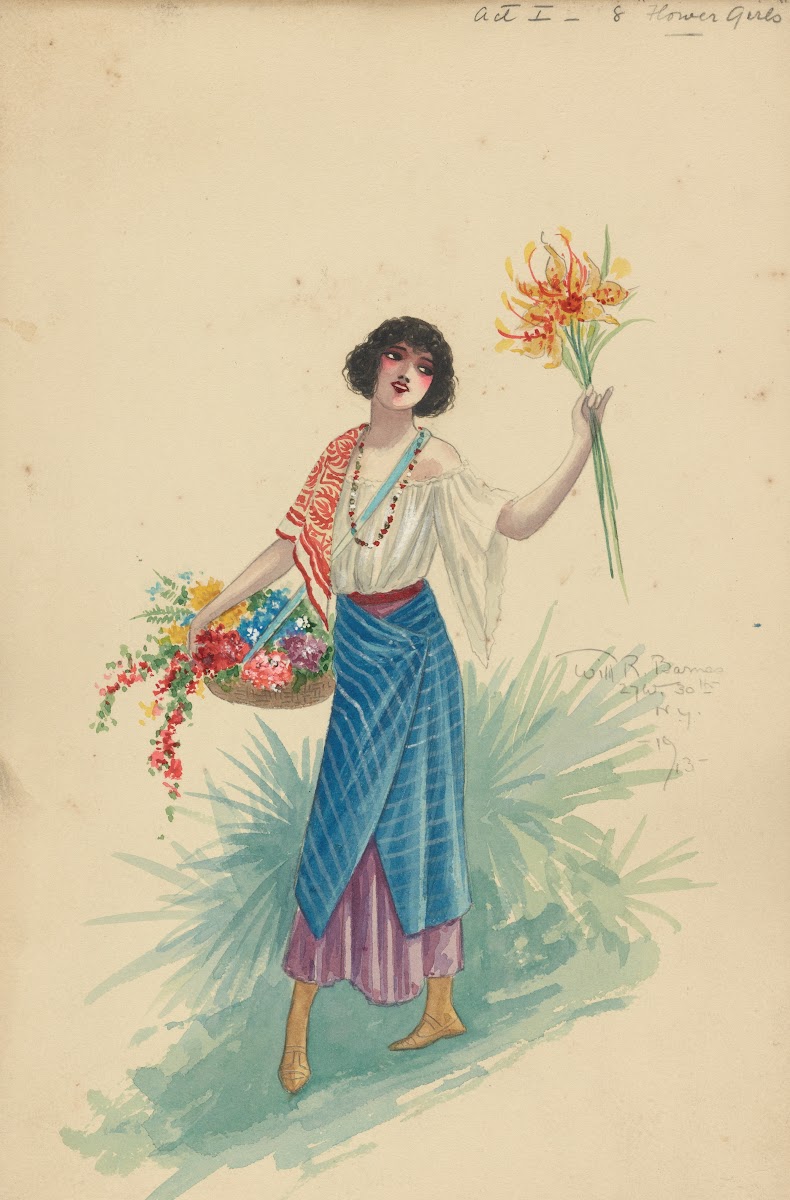 Act I 8 Flower Girls 1913