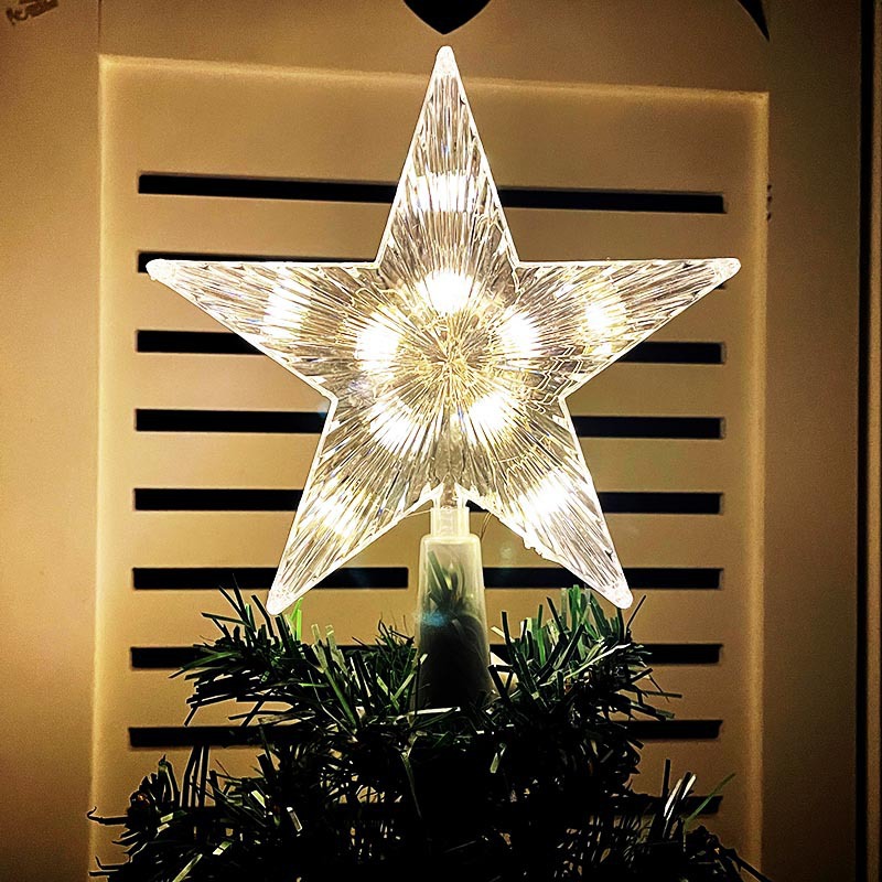 LED Christmas Tree Top Star
