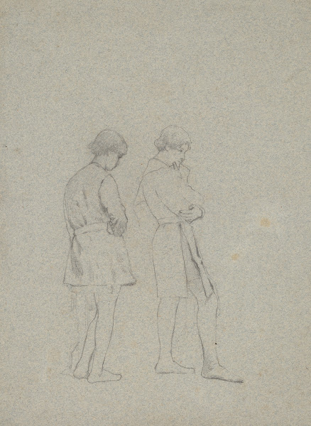 Studies for Elaine c 1880